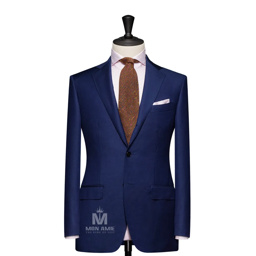 Vest đồng phục xanh navy trơn — 1/3