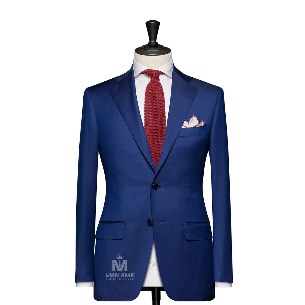 Vest đồng phục xanh navy trơn — 1/3