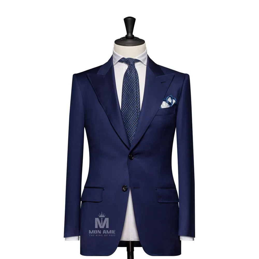 Vest đồng phục xanh navy trơn — 1/3