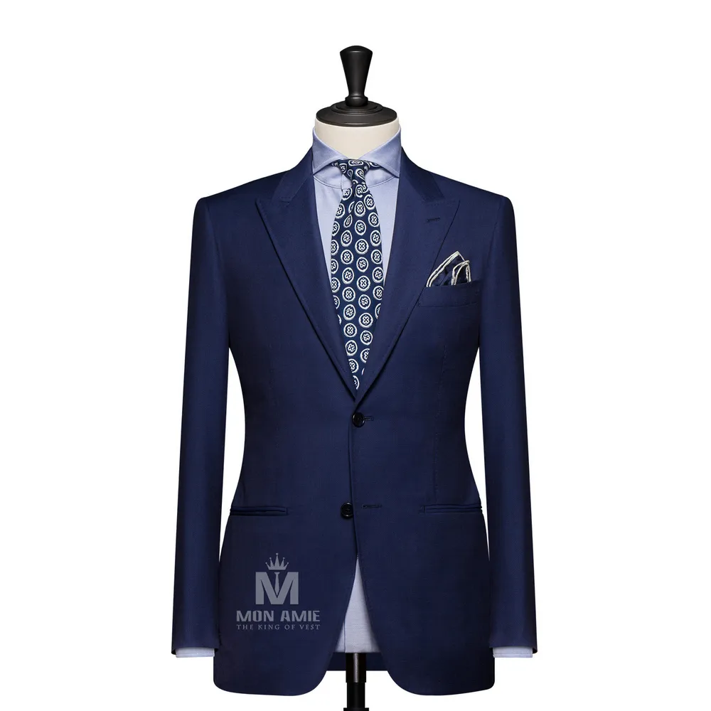 Vest đồng phục xanh navy trơn — 1/3