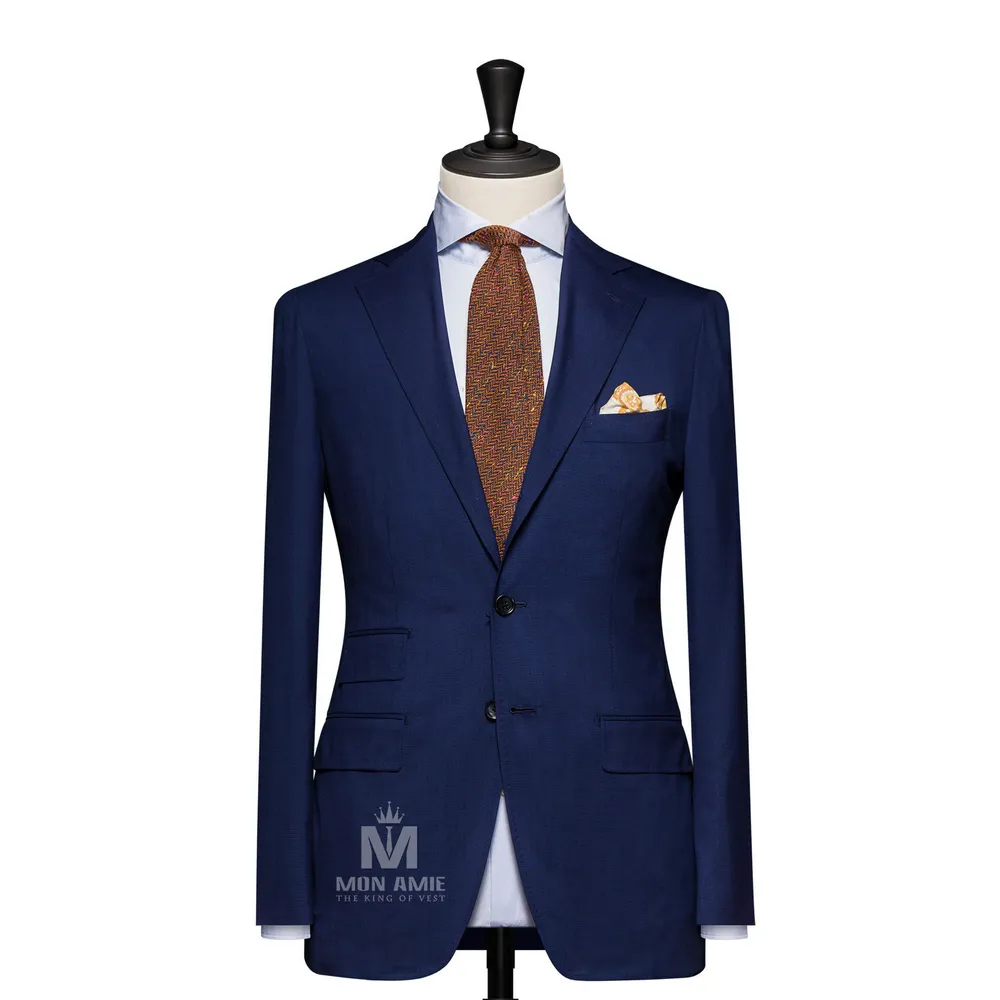Vest đồng phục xanh navy trơn — 1/3