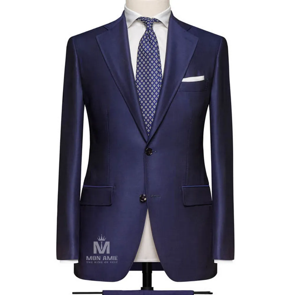Vest đồng phục xanh navy trơn — 1/3