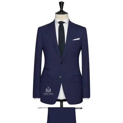 Vest đồng phục xanh navy trơn — 71106-06