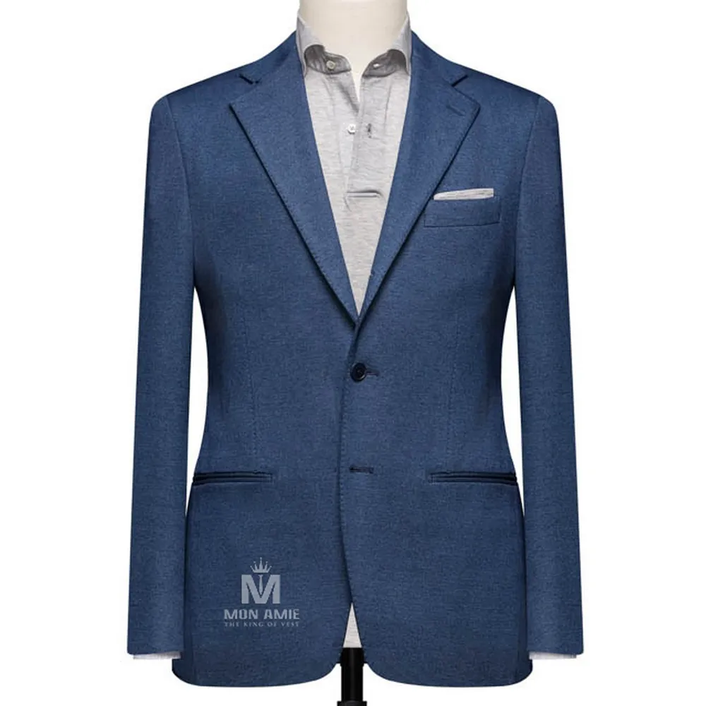 Vest đồng phục xanh navy trơn — 1/8