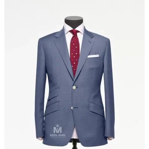 Vest đồng phục xanh navy trơn — 71108-06
