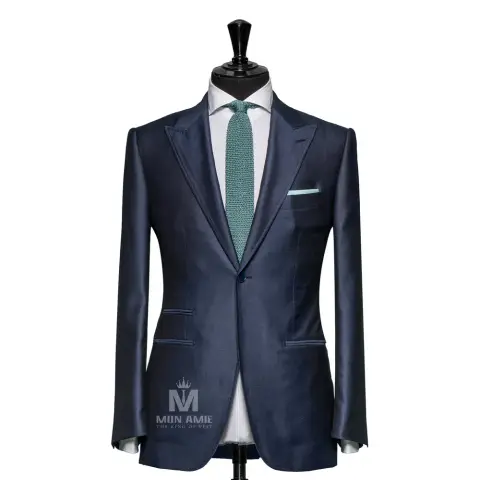 Vest đồng phục xanh navy trơn — 71134-02