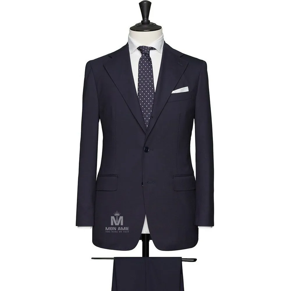 Vest đồng phục xanh navy trơn — 1/2
