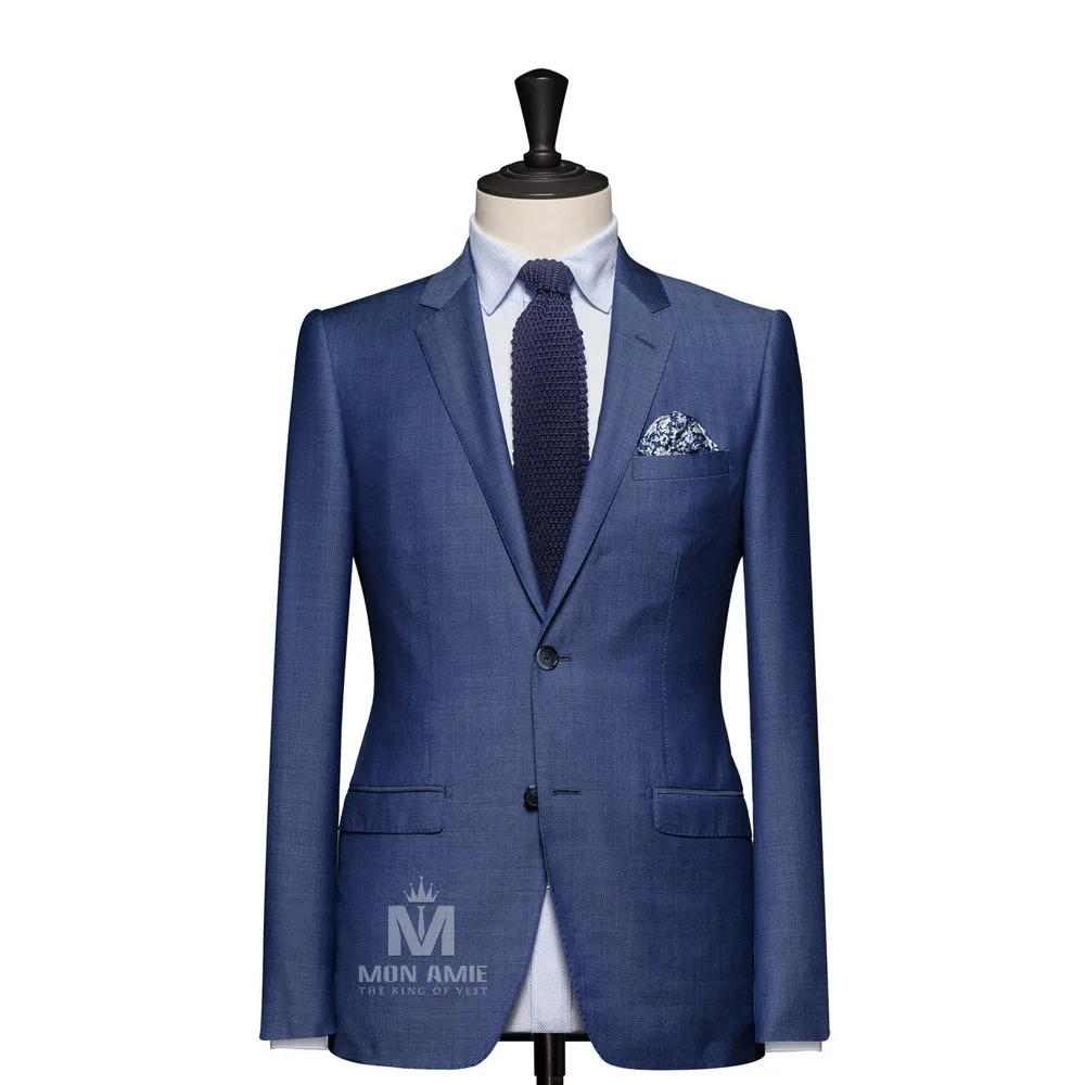 Vest đồng phục xanh navy trơn — 1/3