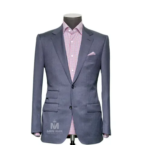 Vest đồng phục xanh navy trơn — 7827-7