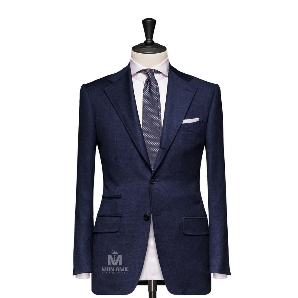 Vest đồng phục xanh navy trơn · 93 — 1/3