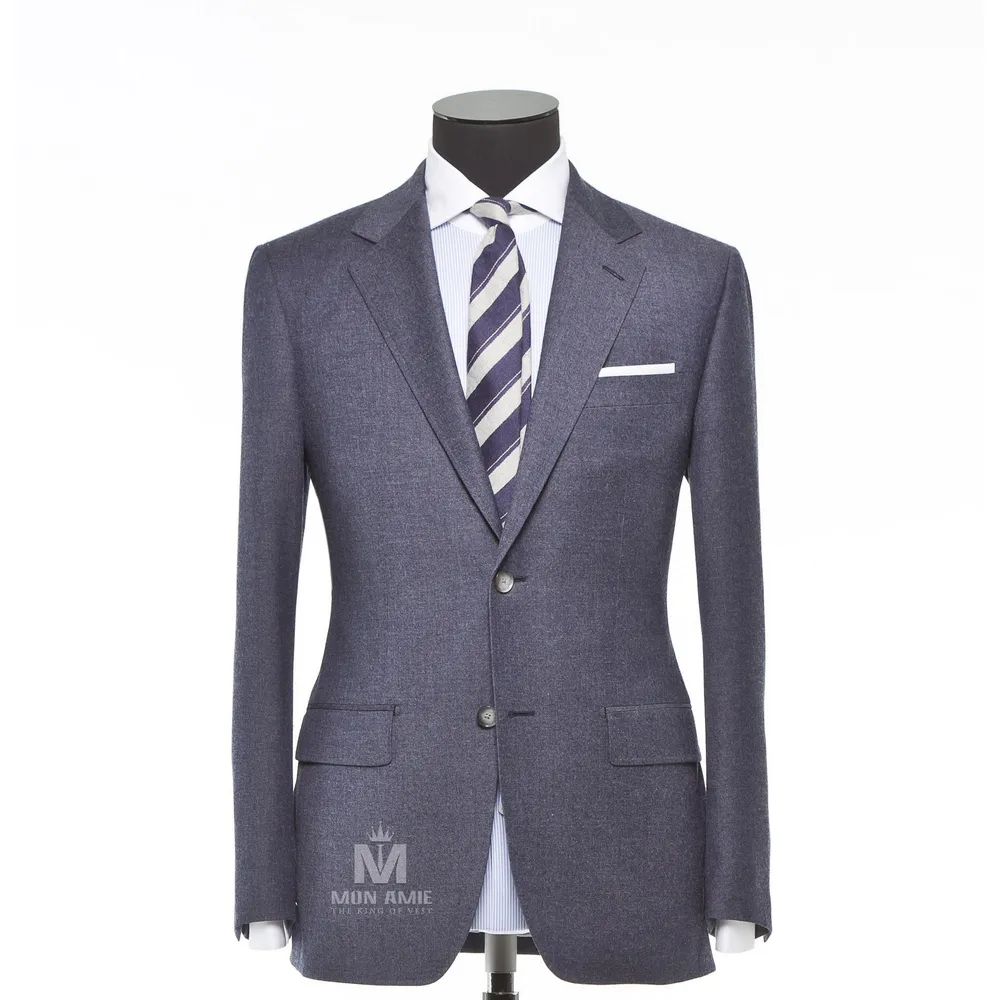 Vest đồng phục xanh navy trơn — 1/3
