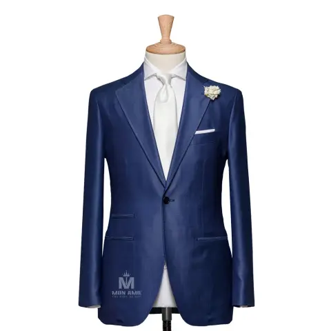 Vest đồng phục xanh navy trơn — TUV-22