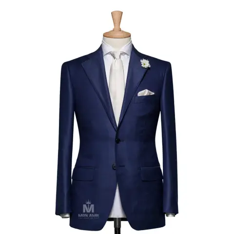 Vest đồng phục xanh navy trơn — TUV-22