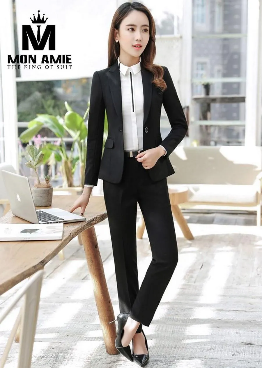 Đồng Phục Vest Nữ Công Sở pn1043 — 1/5