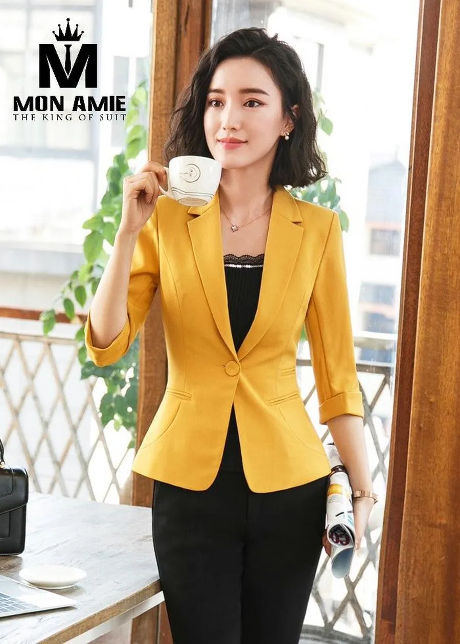Đồng Phục Vest Nữ Công Sở pn1055 — 1/5