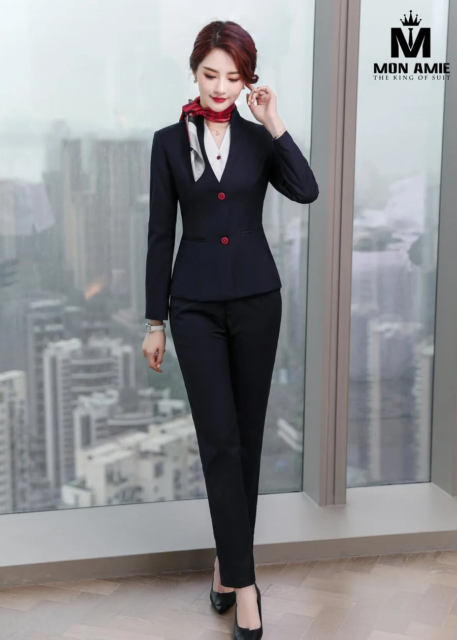 Đồng Phục Vest Nữ Công Sở pn1953 — 1/5