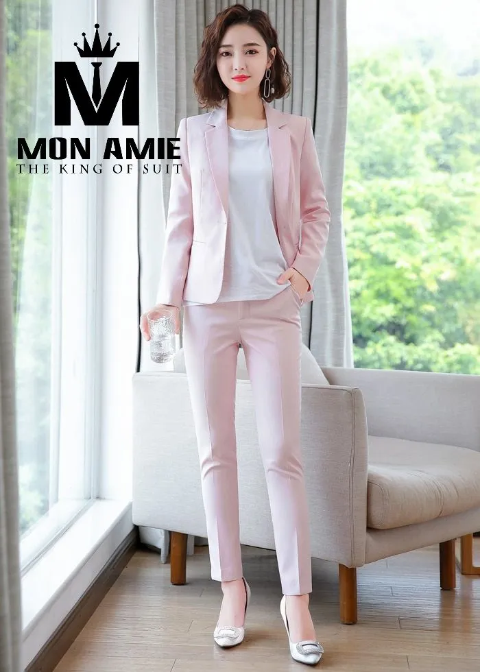 Vest nữ hồng phấn, quần tây PN1444 — 1/5